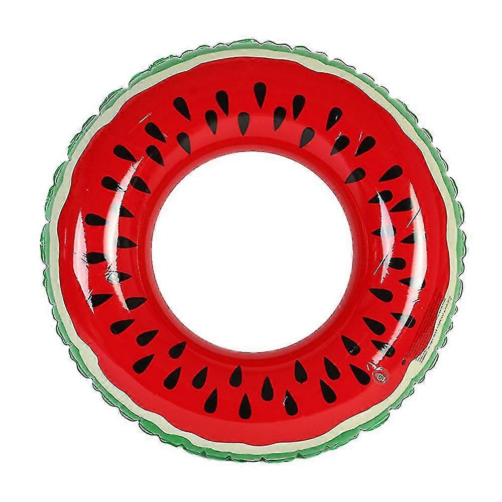 Fruit Pool Float, Watermelon Tube Ring Inflatable Durable Summer Party