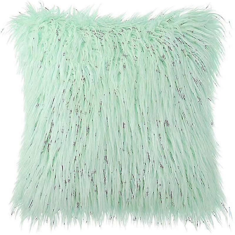 Pillowcases Faux Fur Set Of 2