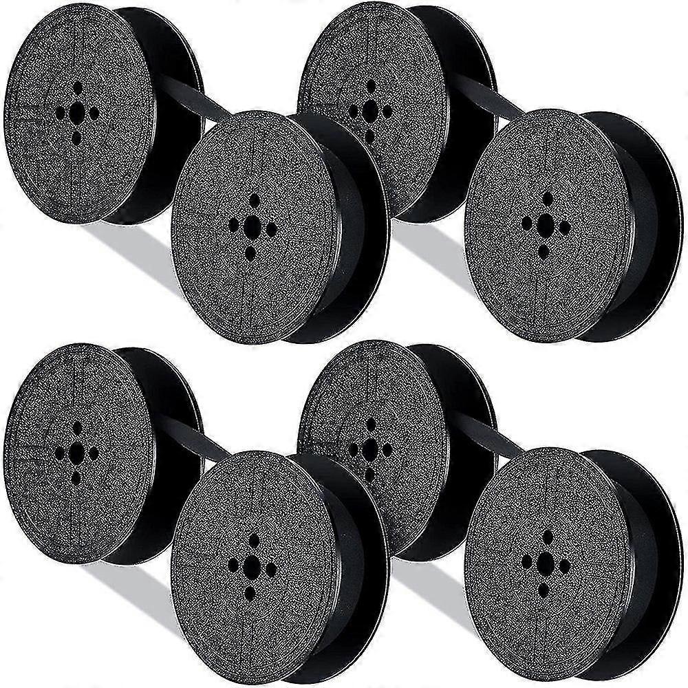 4 Pack Typewriter Ribbon Spool Typewriter Ribbon Ink Spool Ink Replacement Part For Typewriter(blac