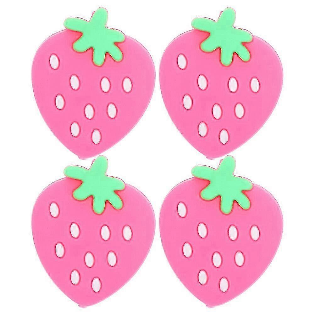 4 قطع سيليكون التنس امتصاص الصدمات المحمولة امتصاص المثبط لمضرب التنس المثبط