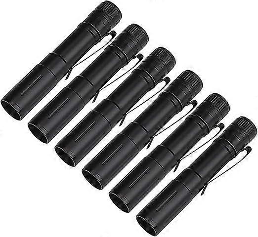 6 Pack Small Mini Single Mode Led Powerful Flashlights