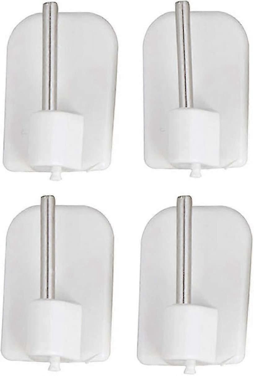 4 Pcs Self Adhesive Hooks For Walls,wall Hangers Without Nails