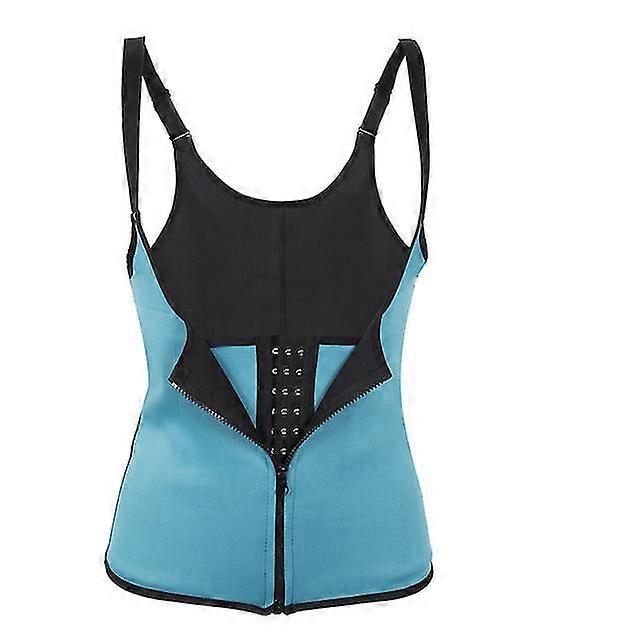 Waist Trainer For Women Shapewear Vest With Zipper Hooks Workout