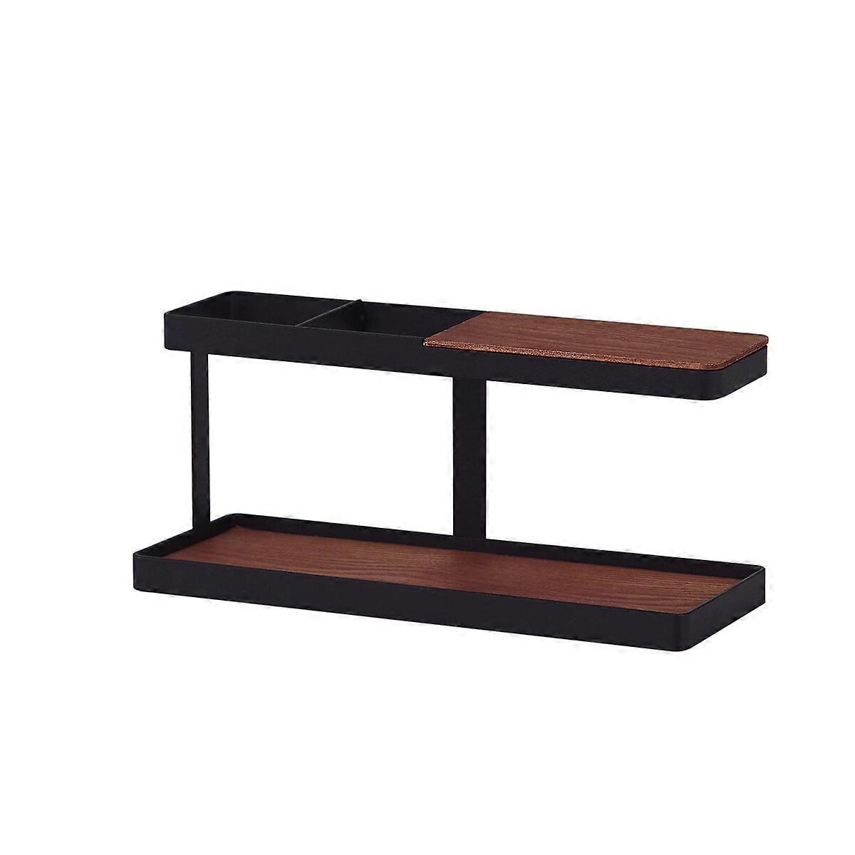 Desktop Remote Control Storage Shelf Phone Stand Bracket Keys Storage Rack