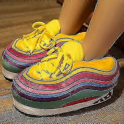 Kıvılcım Ev Pamuk Ayakkabı, Hindistan Cevizi Terlik Erkekler Ve Kadınlar Ekmek Peluş Sıcak Ayakkabılar