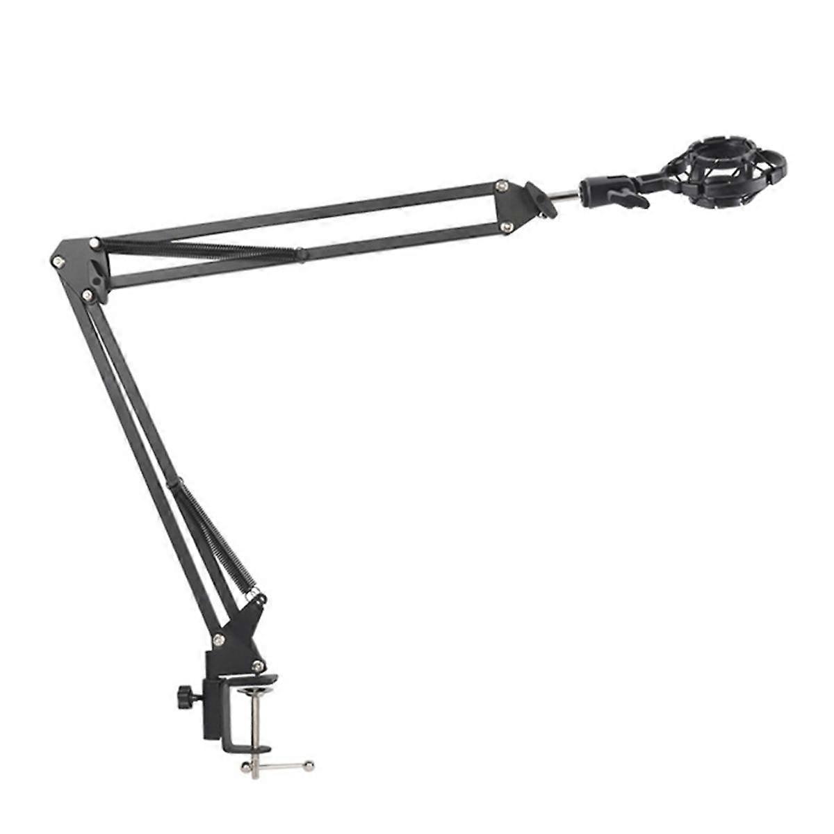 Microphone Arm Stand Table Top Universal Cantilever Microphone Stand Microphone Shock Clamp Stand f