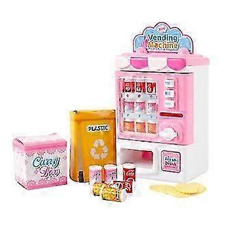 Kids Toys Vending Machine Beverage Machine Simulation Home Shopping Set Toys