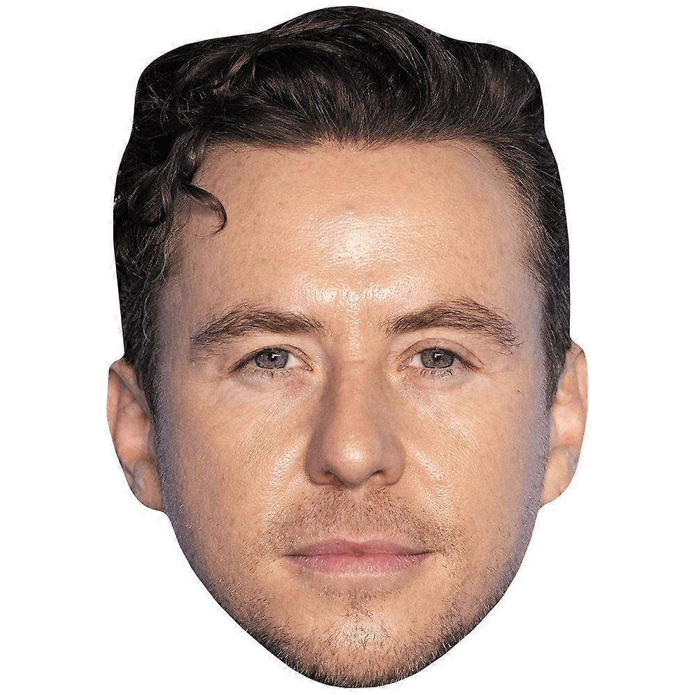Danny Jones (Stubble) Celebrity Mask, Flat Card Face