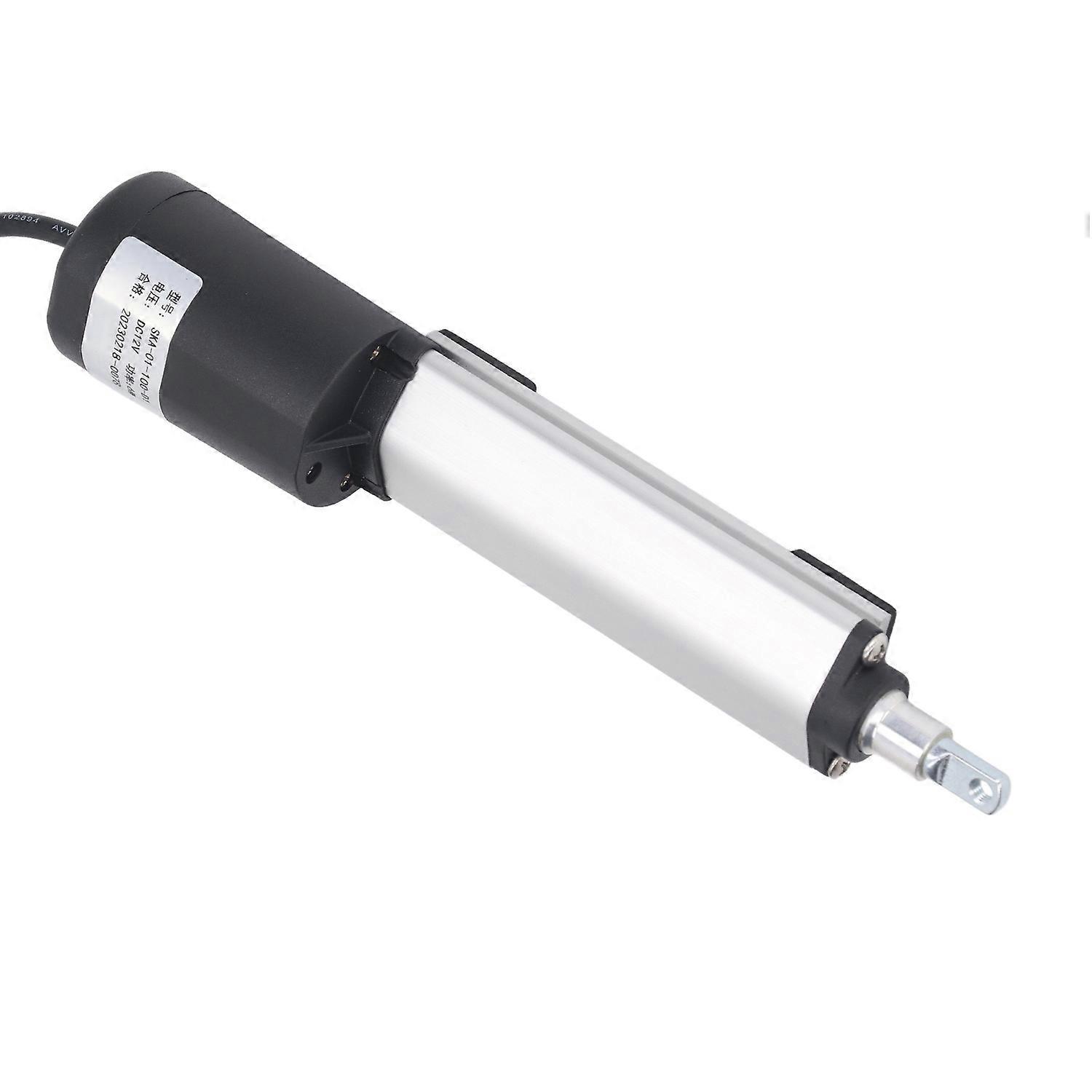 100mm Stroke Pen Type Mini Electric Actuator Low Noise Miniature Electric Linear Actuator DC12V