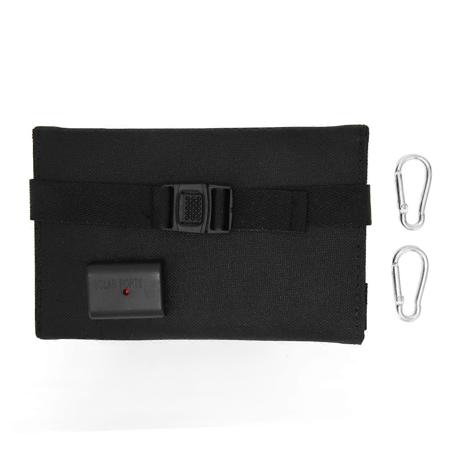 10W 5 Fold Solar Panels High Conversion Efficiency Portable Polysilicon Power Source with USB Output Interface for Car