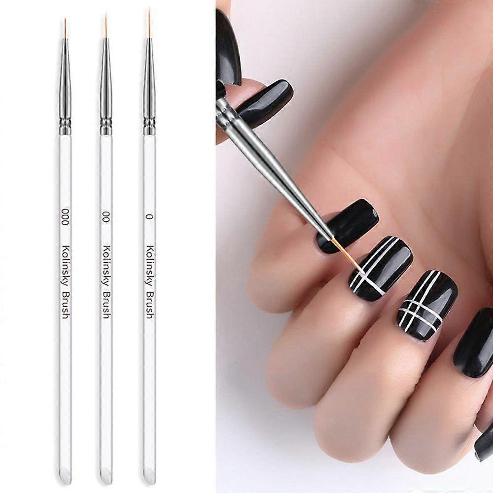Nail painting pen 3pcsmake up