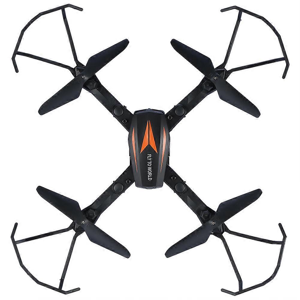 2.4GHz Remote Control Drone One Key Return RC Quadcopter with HD Camera(Orange 2MP Camera)