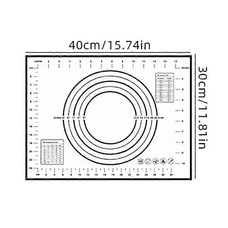 משטחי אפייה מסיליקון לפיצה בצק שאינו דביק מחזיק מאפה אביזרי מטבח כלי בישול כלי אפייה גאדג'ט