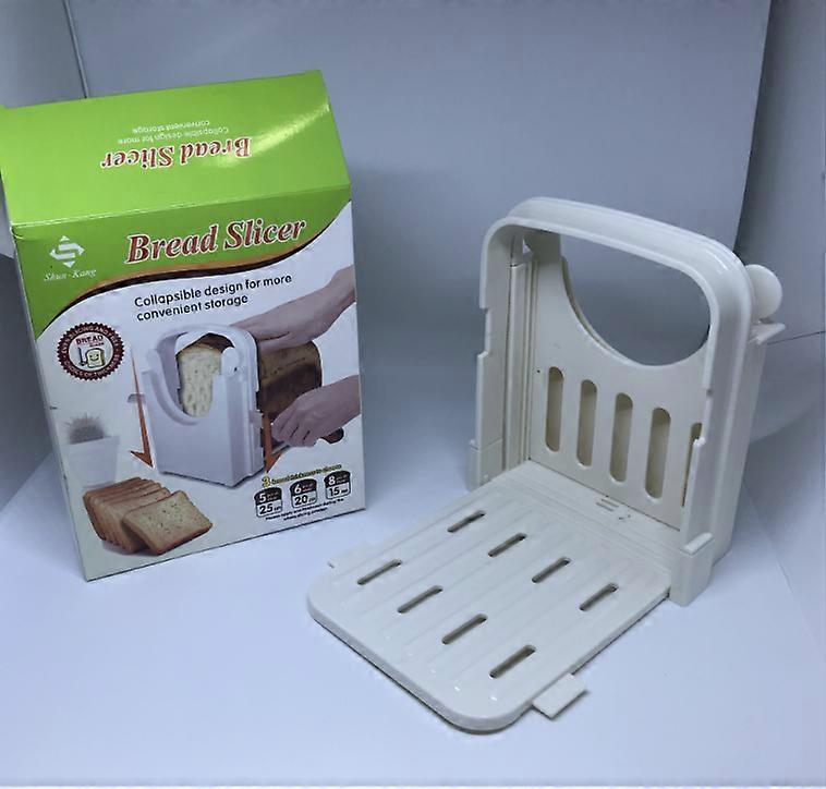Toast Bread Slicer Kitchen ABS Material Thickness Adjustable Baking Slicing Rack Tools