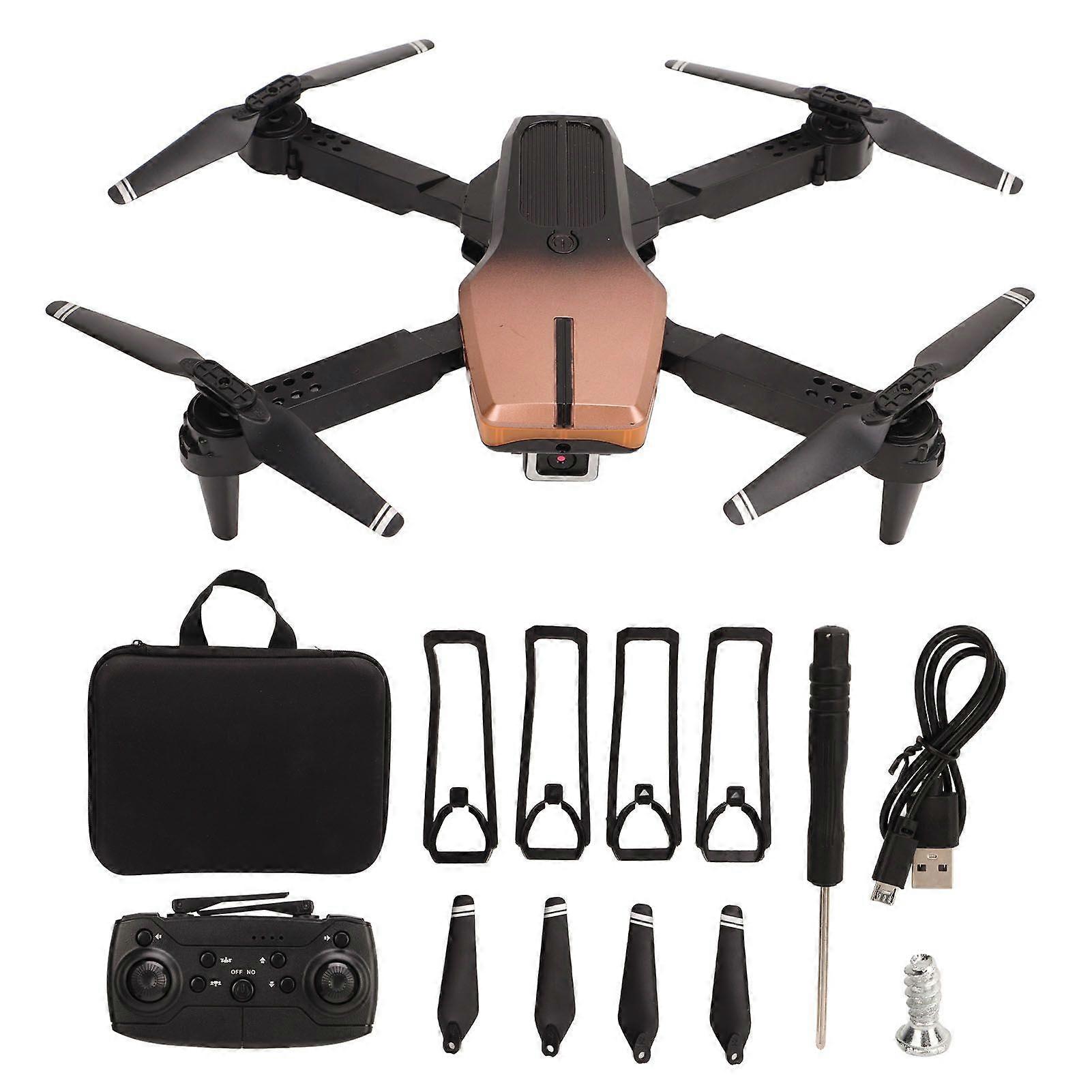 Folding Drones Three Sided Obstacle Avoidance HD Aerial Photography 4K Dual Camera LED Navigation Lights Drones