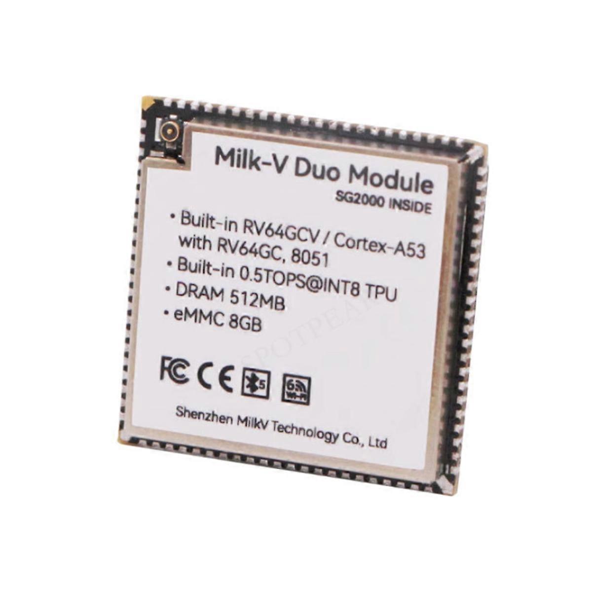 Milk-V Duo Module 01 SG2000 Core Module - RISC-V 512MB, Ideal for Advanced Computing with WIFI-No EMMc