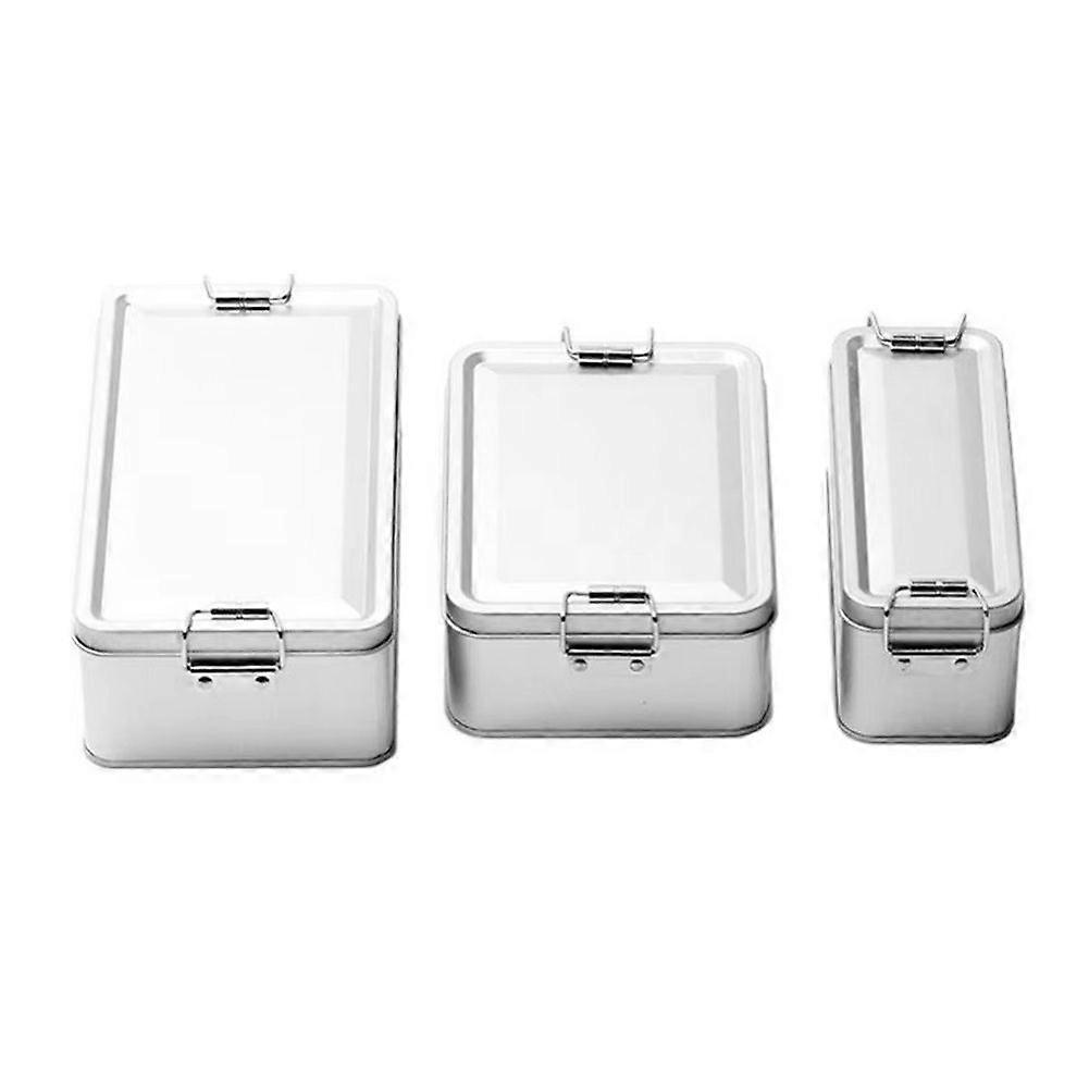 Old Retro Box Metal Storage Box Cake Packaging Box with Lid Candy Cookie Box