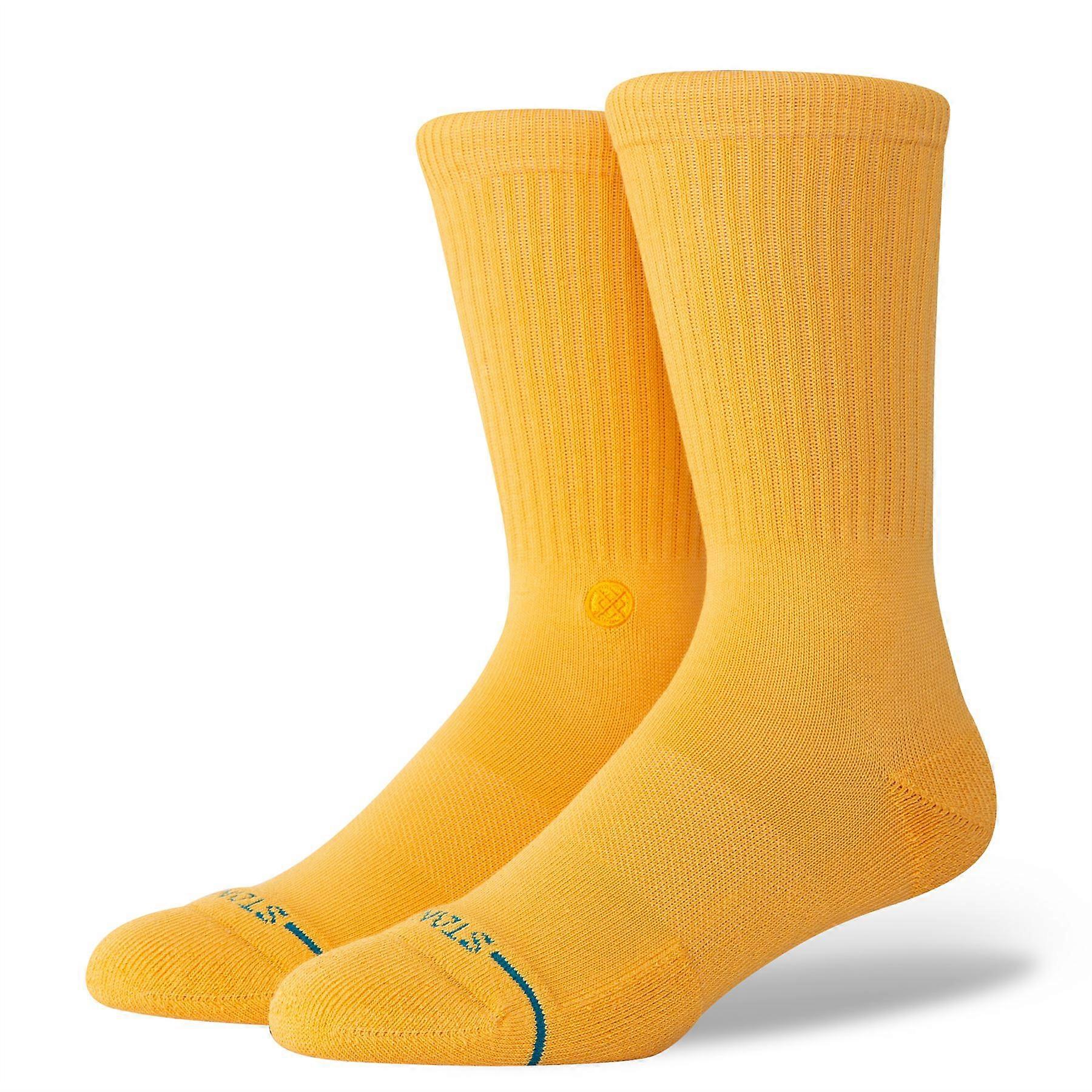 Stance Mens Crew Socks ~ Icon daisy