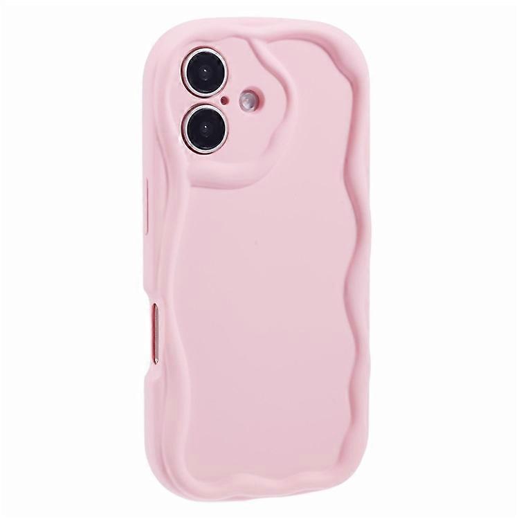 Compatible For iPhone 16 Case Candy Color Phone Shell Rubberized TPU Cover