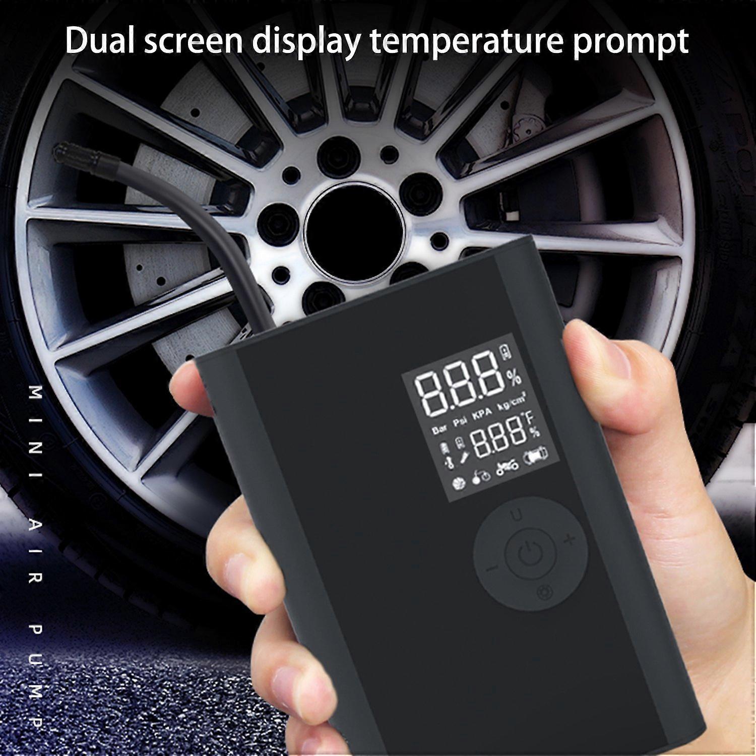 Portable Air Compressor 150PSI Replaceable Battery Inflator Pump Wireless Electric Car Inflator Pump