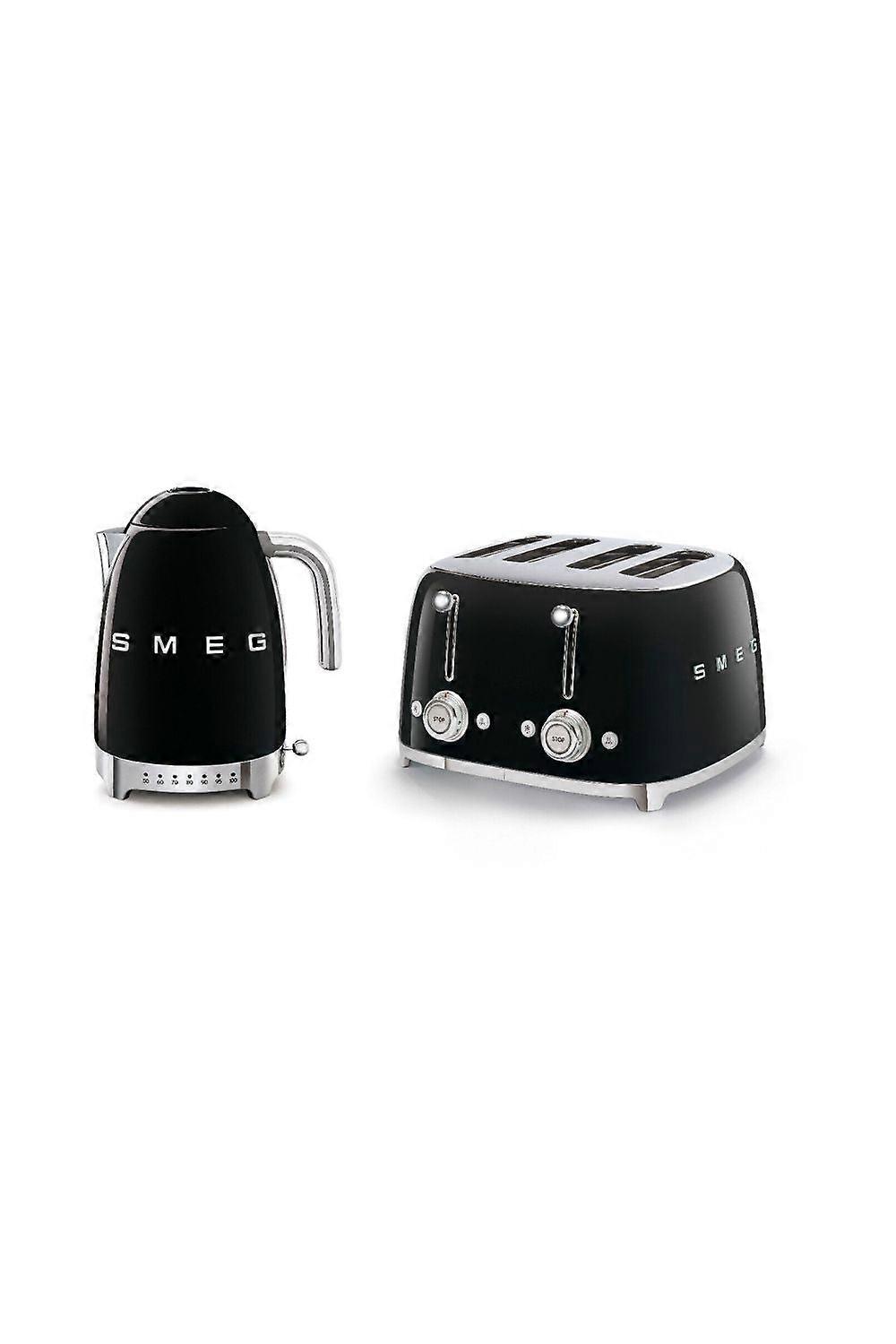 Smeg bundle set tsf03 4-slice toaster & klf04 1.7l variable temperature controlled kettle