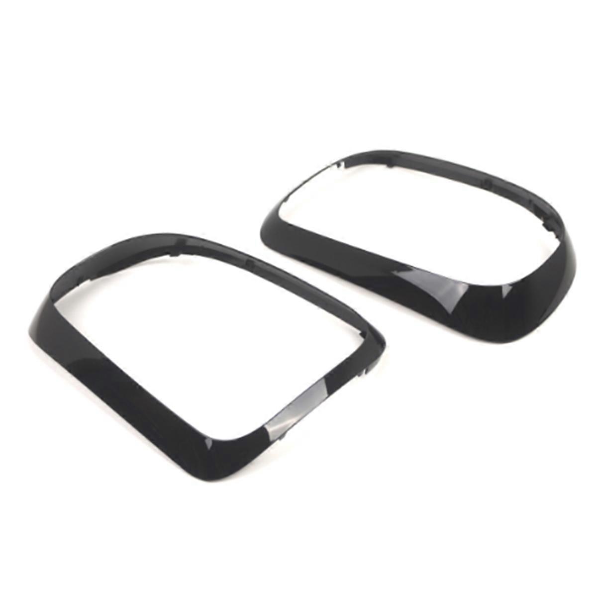 Bright Black Rear Tail Light Lamp Cover Trim for Countryman F60 2015-2019 Taillight Frame 517124149