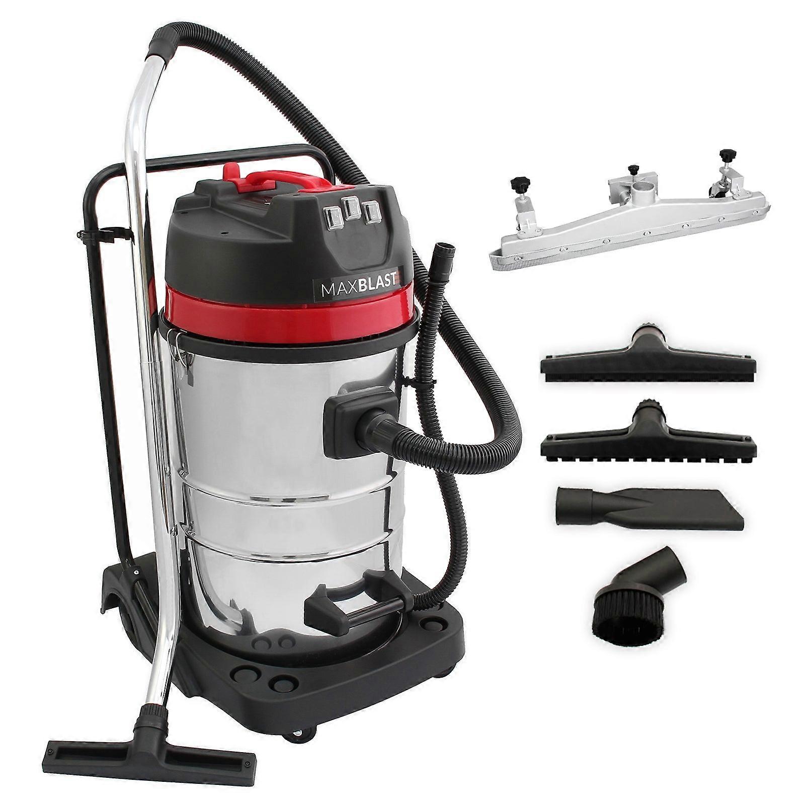 MAXBLAST 80L Industrial Vacuum with Floor Nozzle Attachment