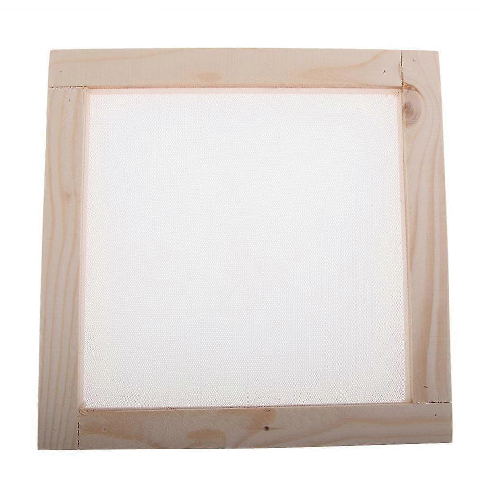 Traditional Wooden Paper Making Papermaking Screen Tool for Handmade DIY Paper