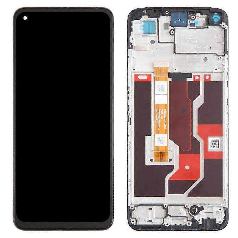 For Oppo A76 Grade B LCD Screen and Digitizer Assembly+Frame Replacement Part (without Logo)