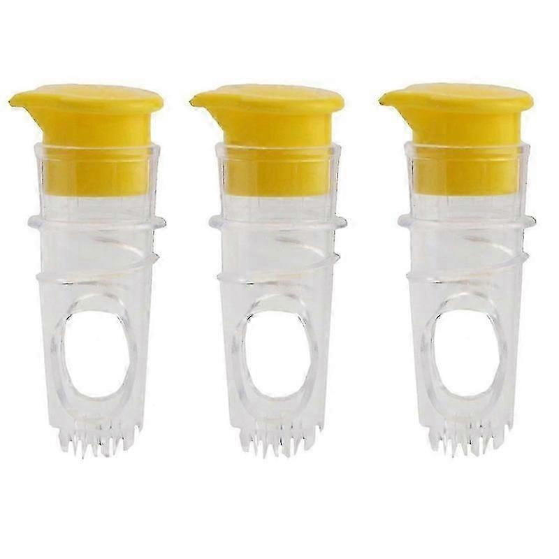 3PCS Mini Manual Lemon Squeezer, Portable Lemon Juicer, Multifunctional Fruit Juicer for Your Kitchen