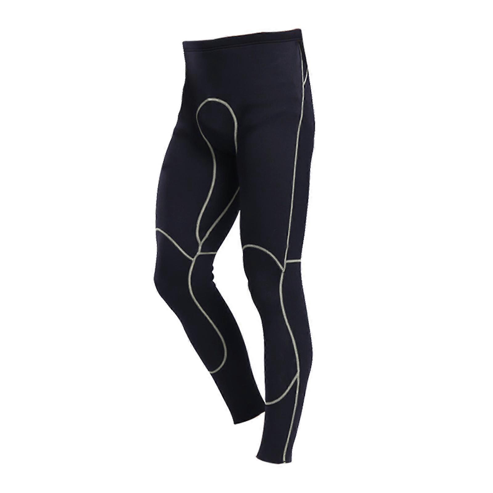 Wetsuit Pantolon Erkekler Yüzme Tayt 2mm Neopren Erkekler için Su Tayt Dalış Şnorkel