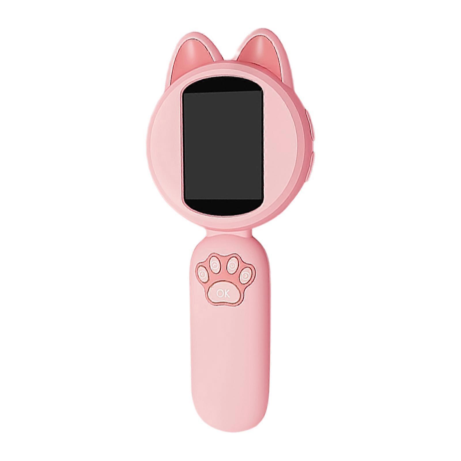Adjustabl Magnification Digital Viewer Digital Scope Colorful Microscope Child Microscope for Exploring Everyday Object  pink