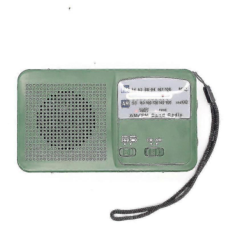 Emergency Radio With Solar And Hand Crank Self-powered, Battery Usb Charging Fm / Am Radio Led Flashlight Phone Charger