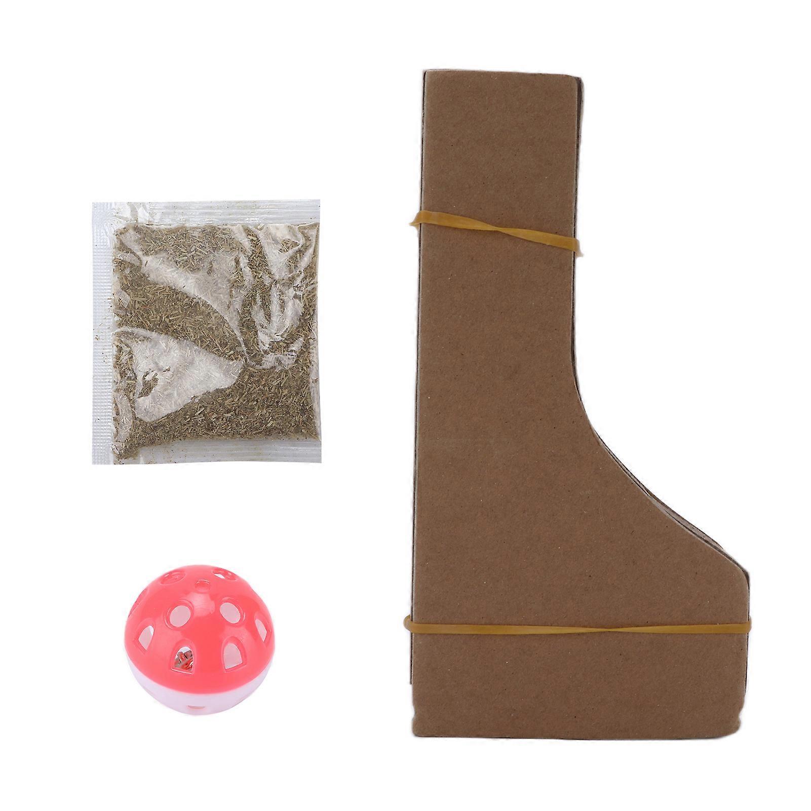 Cat Scratcher Cardboard Foldable Corrugated Scratching Pad for Cats Grinding Claw