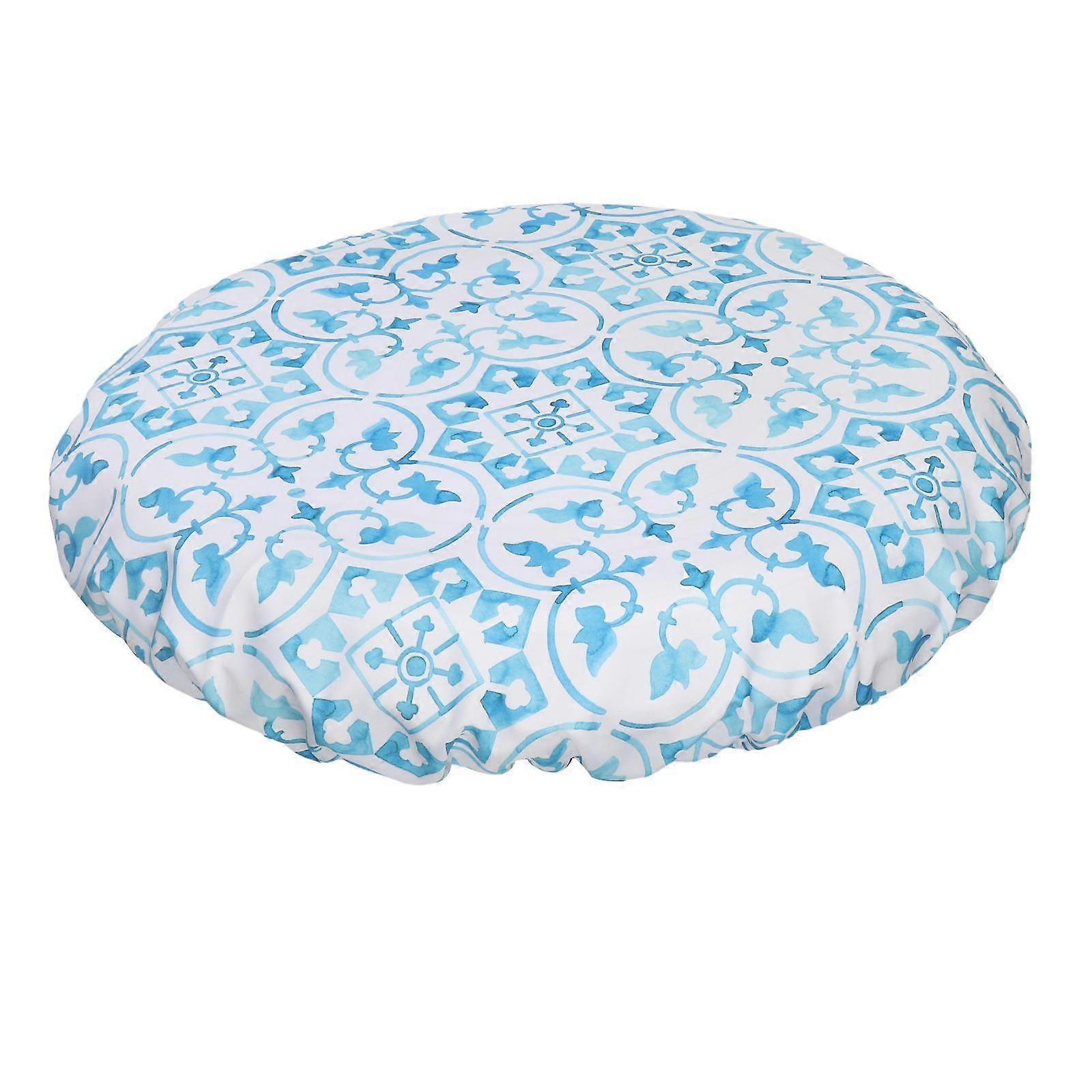 Tischabdeckung Protector Polyester Runde Tischdecke 120cm/48inch Dia Kaffee