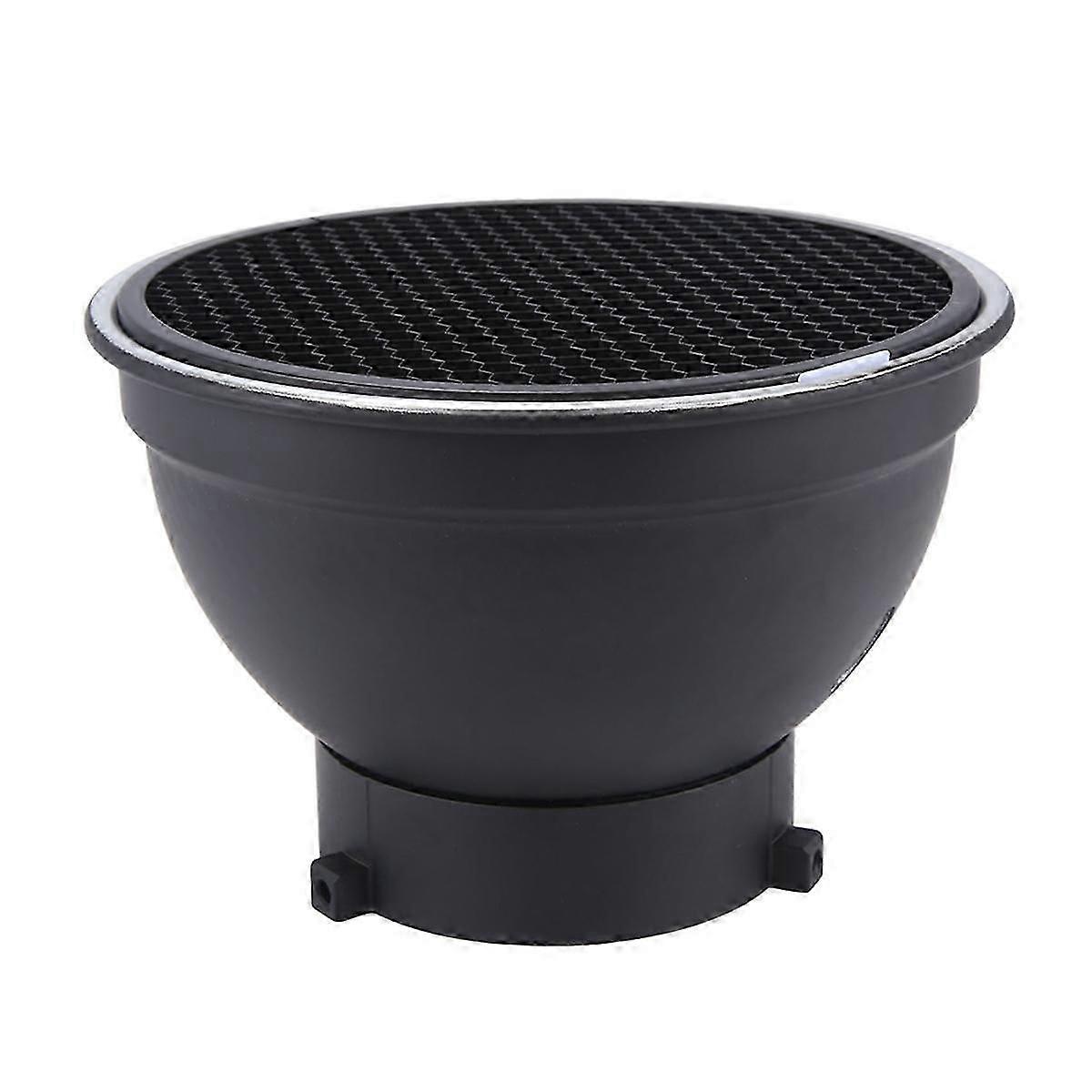 7In Reflector Diffuser Lamp Shade Dish W/ 60 Honeycomb Grid Baorong Mouth Standard Cover for Bowens Mount Studio Strobe js