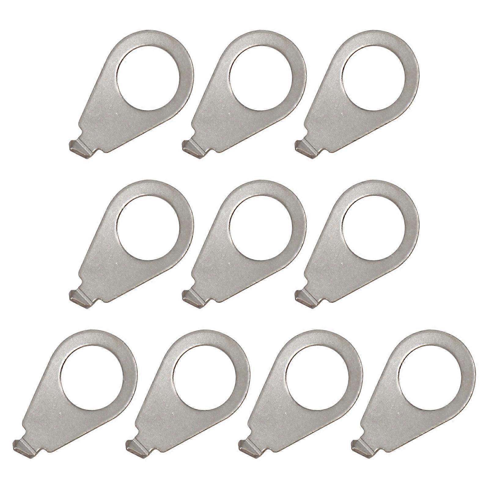 10 Pieces Guitar Knobs Pointer Plate Guitar Control Knob Pointer Washers Knob