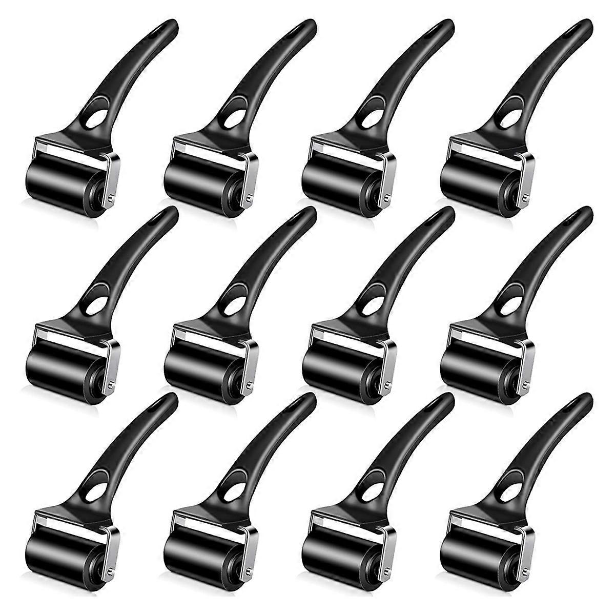 12pcs Rubber Roller Tools for Printing Offset Printing Ink Block