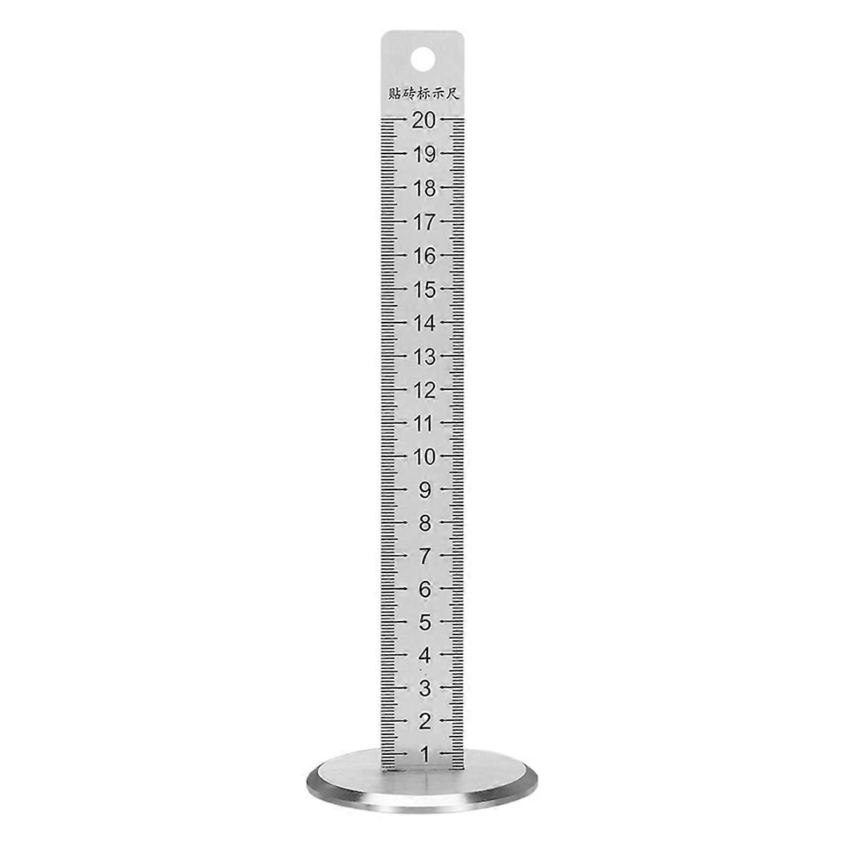 Equal Height Ruler Positioning Horizontal Ruler Metal Ceramic Tile Tool Lay Floor Tile Tool for Bricklayer