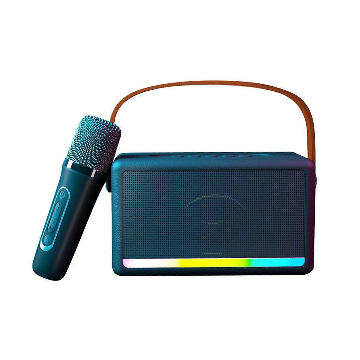 Karaoke Machine for Kids Adults Portable Bluetooth Karaoke Speaker,B