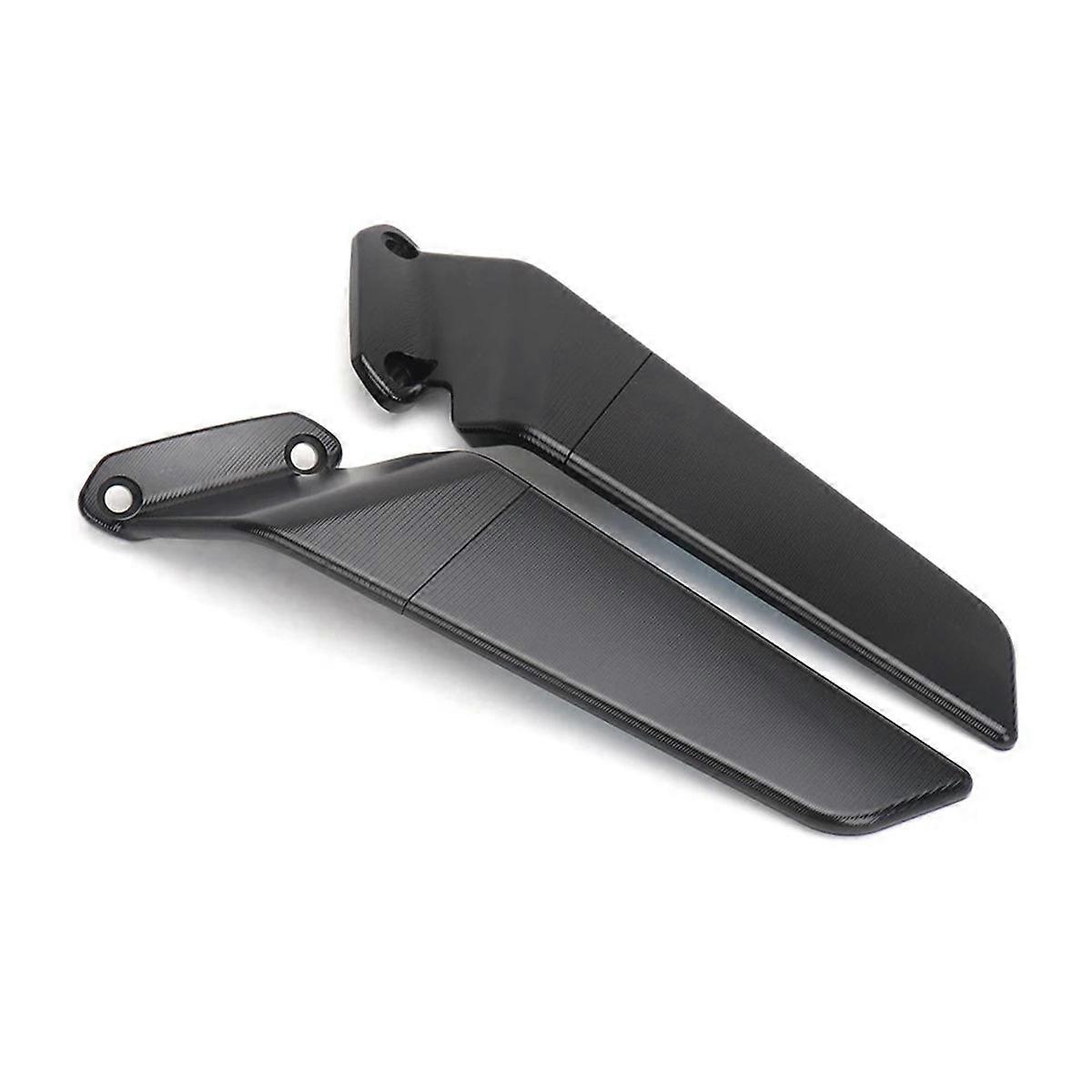 Motorcycle Mirror Blue Antiglare Rotating Mirror Kit For 