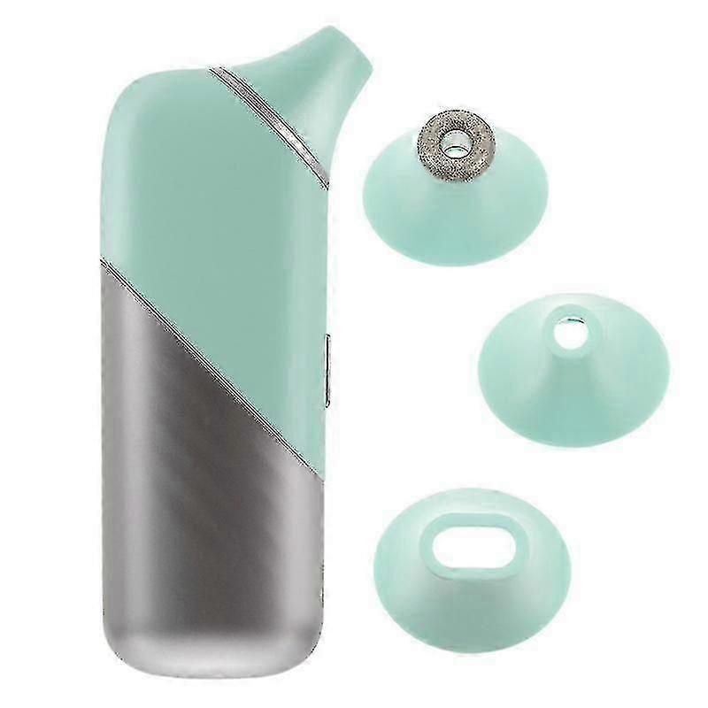 13.5X6cm Green Skin Cleansing Brushes & Systems 1 Set Blackhead Remover Charging Visualization Elect