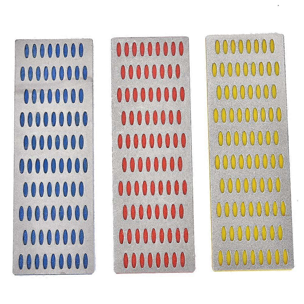 Diamond Sharpening Stone Set, 3-Piece DMT Whetstone, Diamond Whetstone Sharpener, Cutter Sharpener Stone
