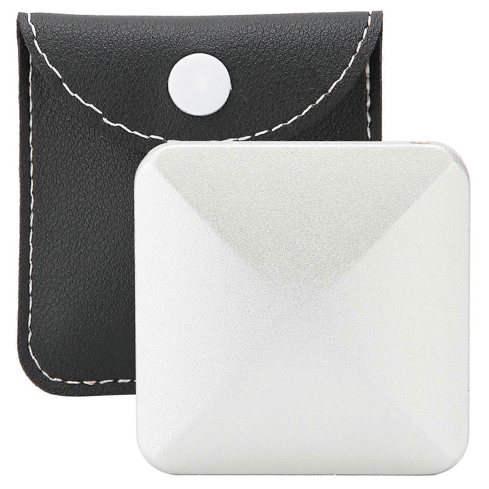 Flip Toy Desktop Pocket Stress Relieve Fingertip Decompression Toy for Car Office Silver