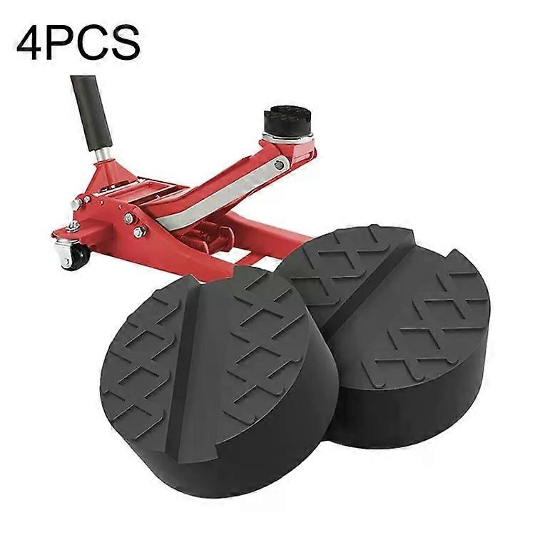 Universal Jack Support Blocks-4PCS Rubber Bracket for Automobile -