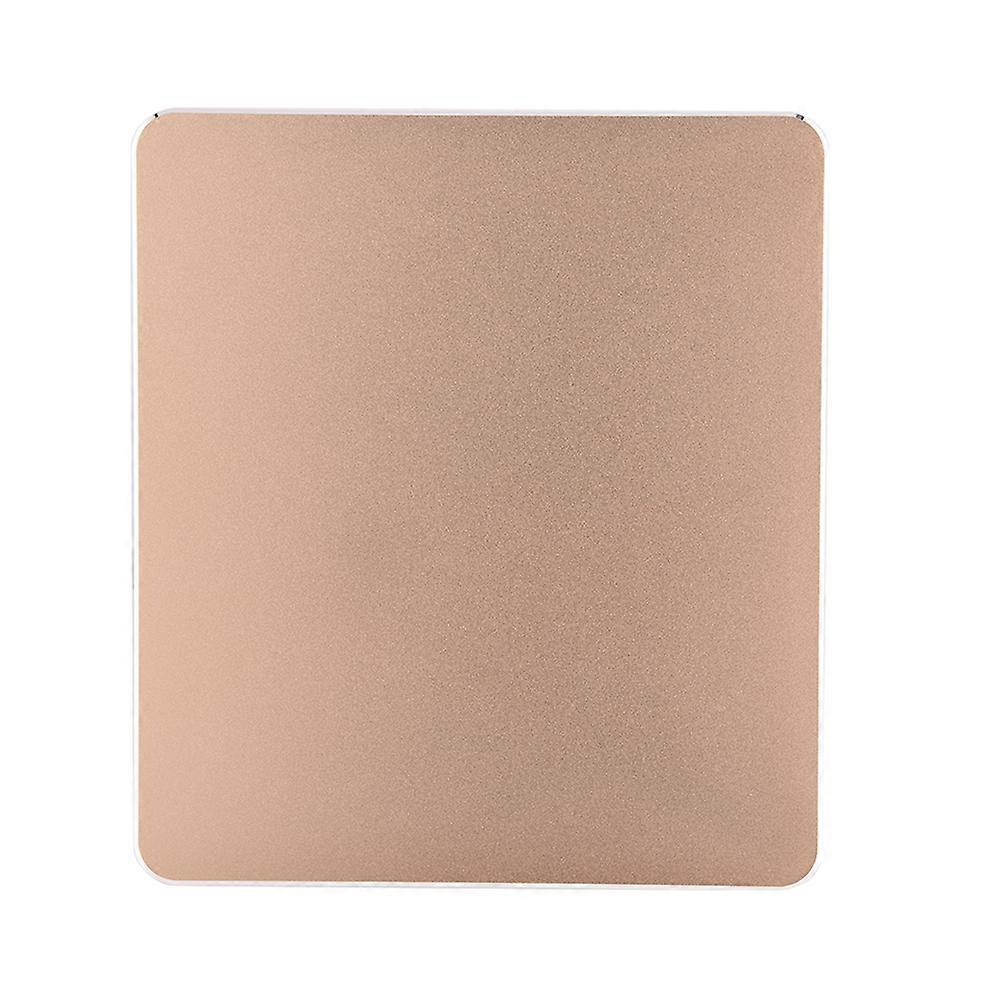 Aluminum NOn slip Gaming Mouse Pad Mat Double Sided Accurate Control Mousepad for PC Gold