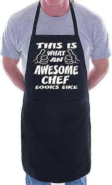 Awesome Chef Funny BBQ Cooking Novelty Apron