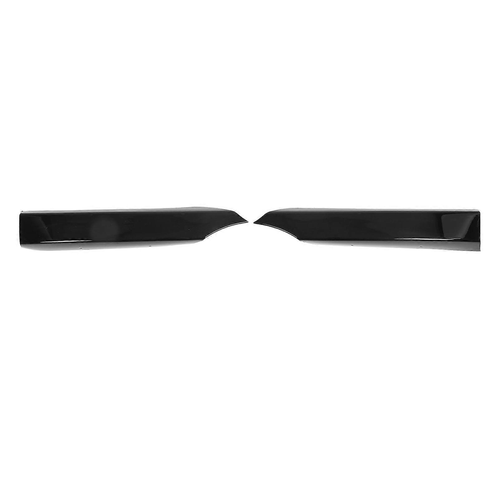 2pcs Glossy Black Front Bumper Lip Spoiler Left Right for 1 Series E82 E88 M?Tech 2008?2013