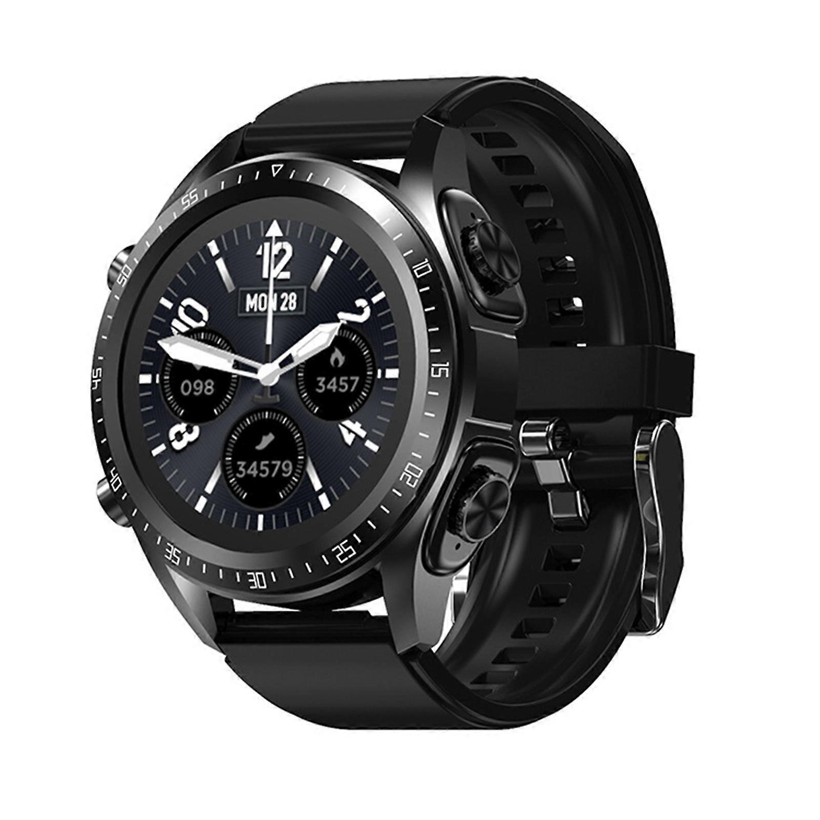 Sports Smartwatch With Wireless Earphones IN 1 Alloy 1.32inch Screen-Screen IP67 Multi Sport Works With IOS Android