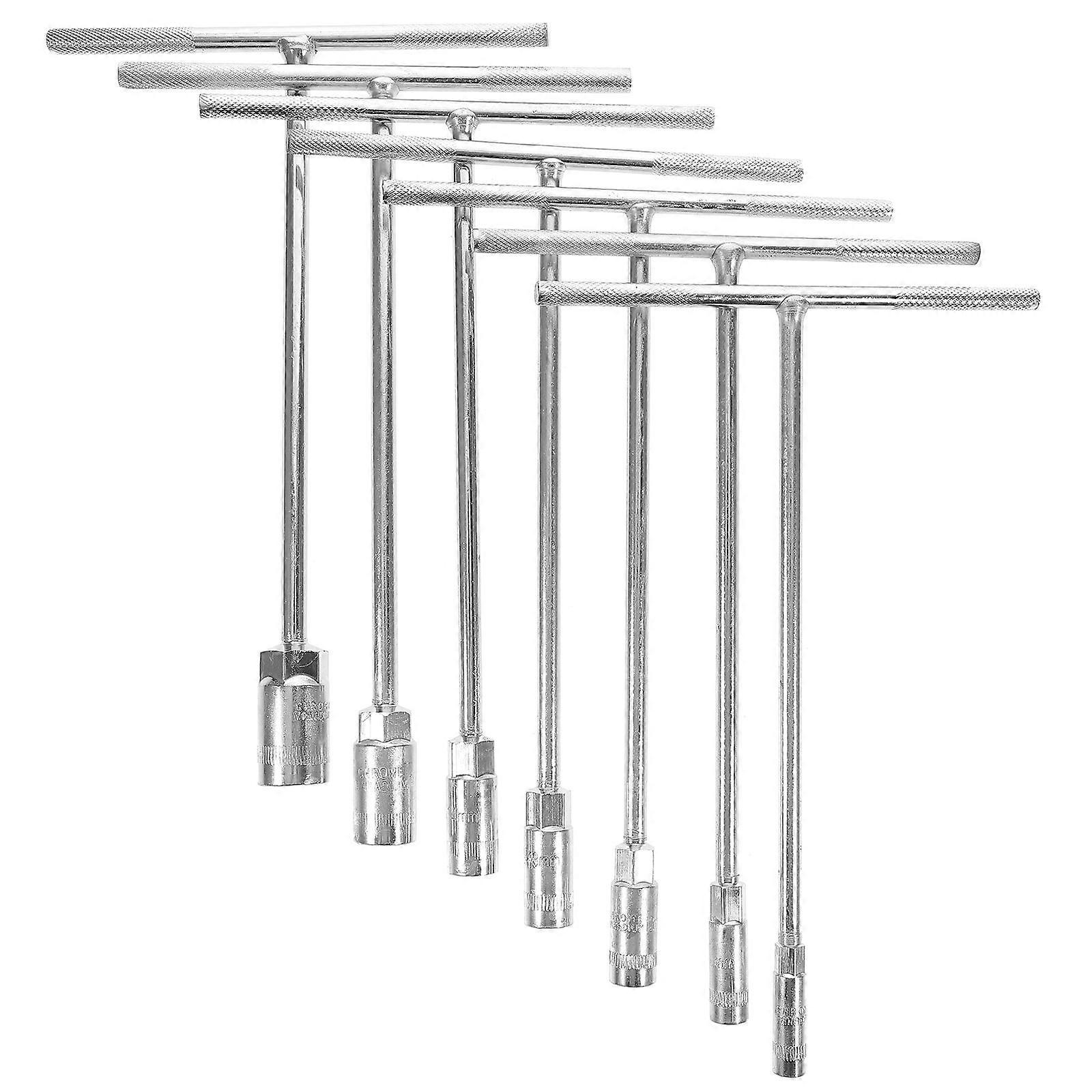 7pcs T Handle Socket Set Professional Socket T-handle Wrench Set for Repair